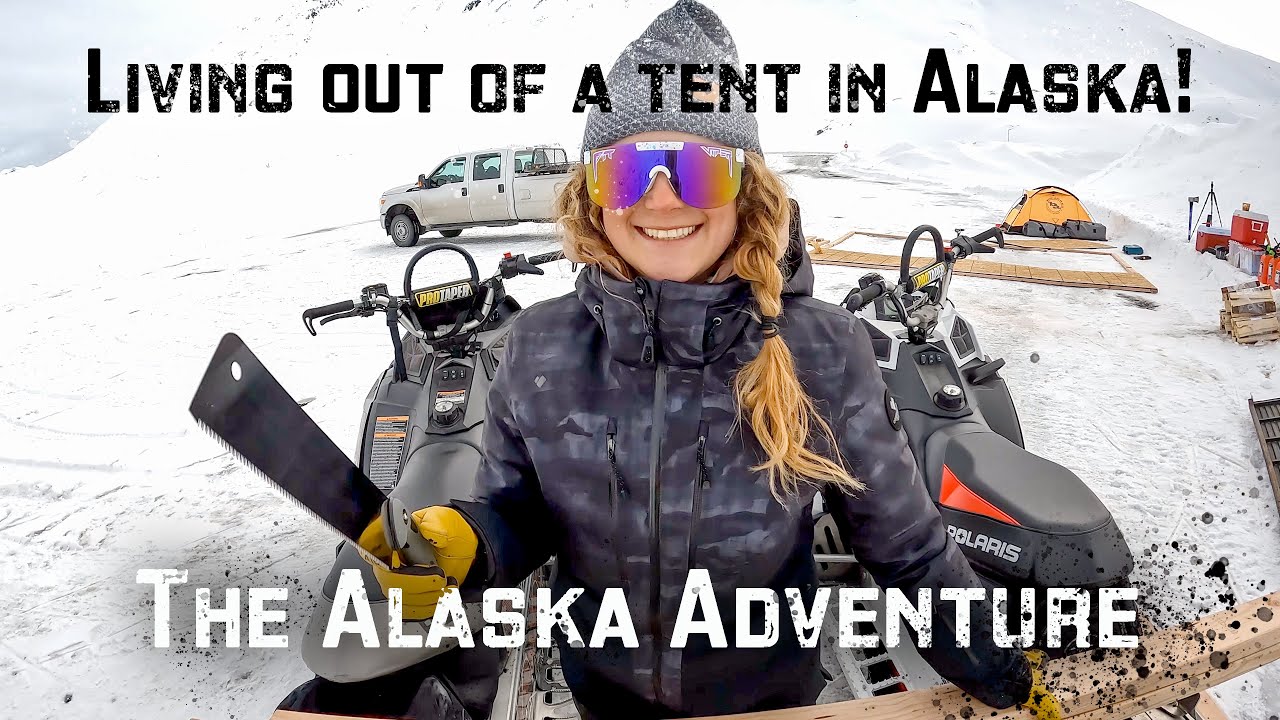 Living Out of a Tent in Alaska! E2