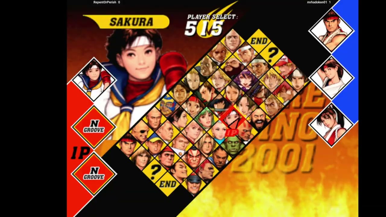 Capcom vs SNK 2 Fightcade 2 Matches
