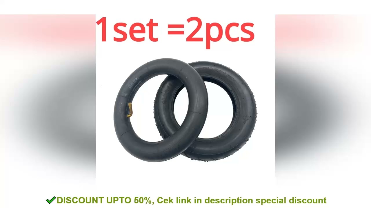 10x2.125(10 Inch) Inner Tube for Self Balancing 2-3-wheel Scooter Hoverboard Tricycle Kids Stroller
