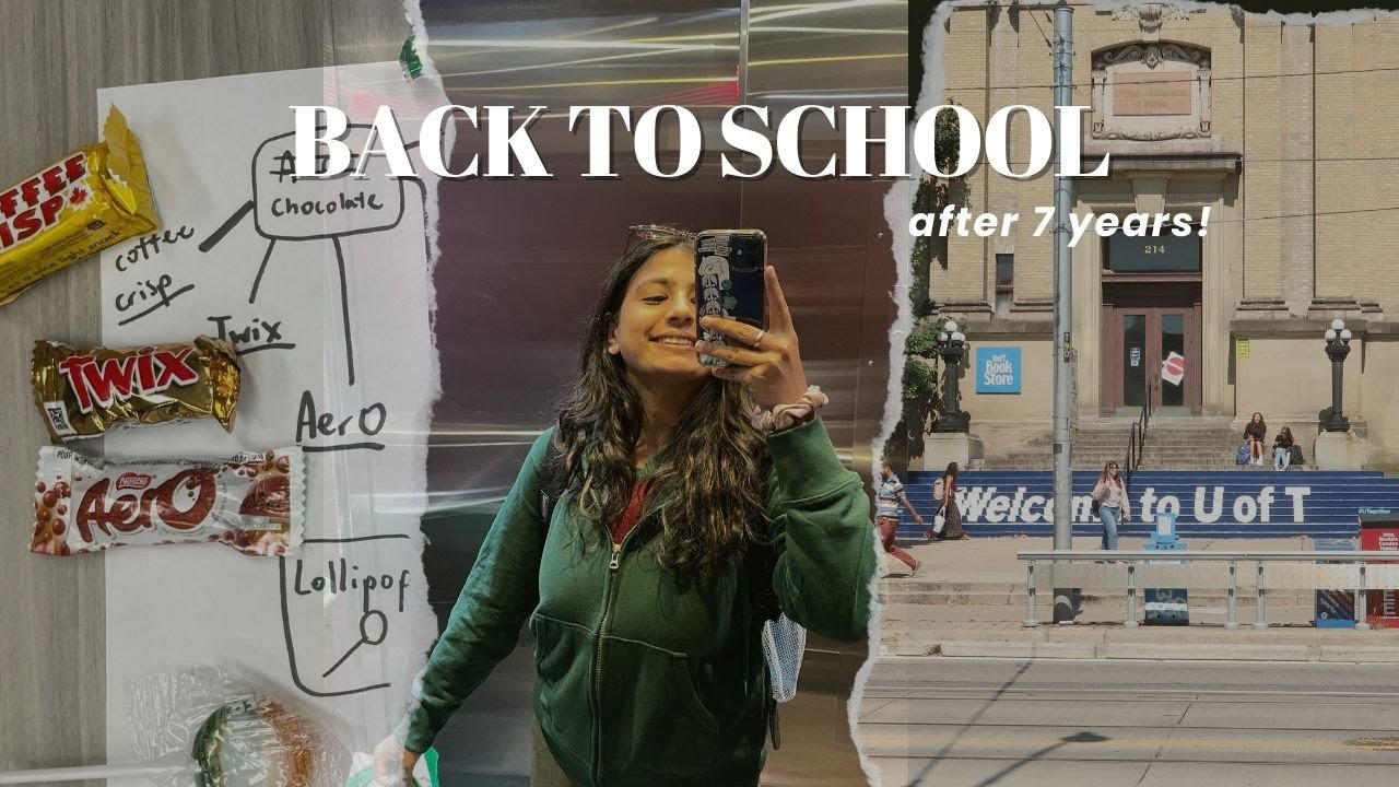 Student life at 29 | My First Day at University of Toronto | Back to School after 7 Years