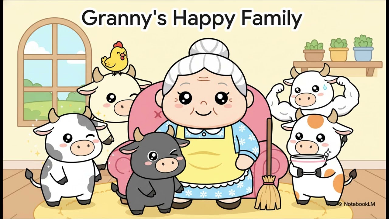 A Magical Farm Secret! 🚜 Bedtime Fairy Tale: Oh Granny, Sell Me a Bull! 🐮