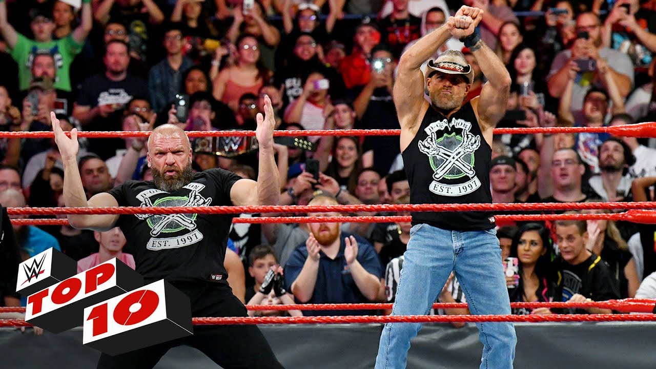 10 лучших моментов Raw: WWE Top 10, 8 октября 2018 г.