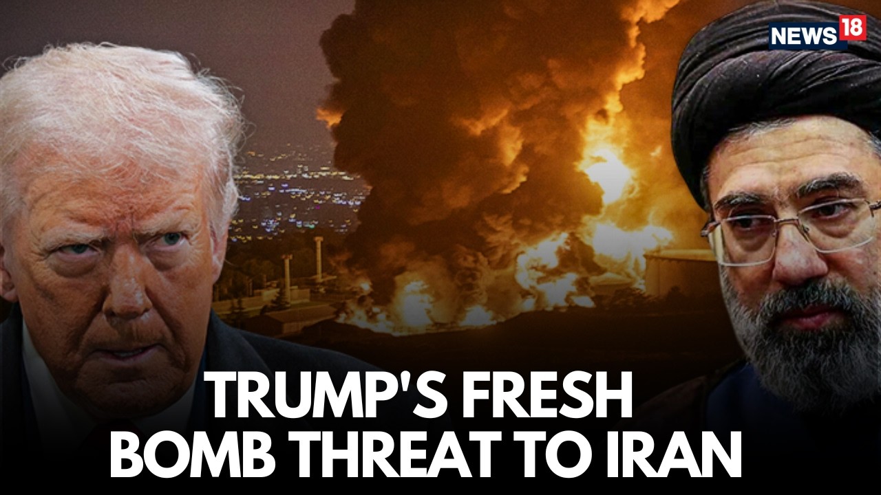 US IRAN WAR | Trump Warns Iran Again: Fresh Military Threat Sparks Global Alarm | N18G