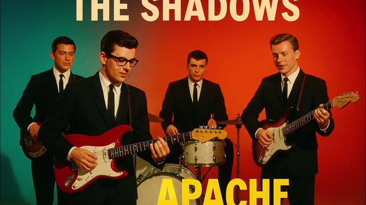Классические синглы 60-х — The Shadows Apache. Оригинальная пластинка 45 об/мин 1963 года.
