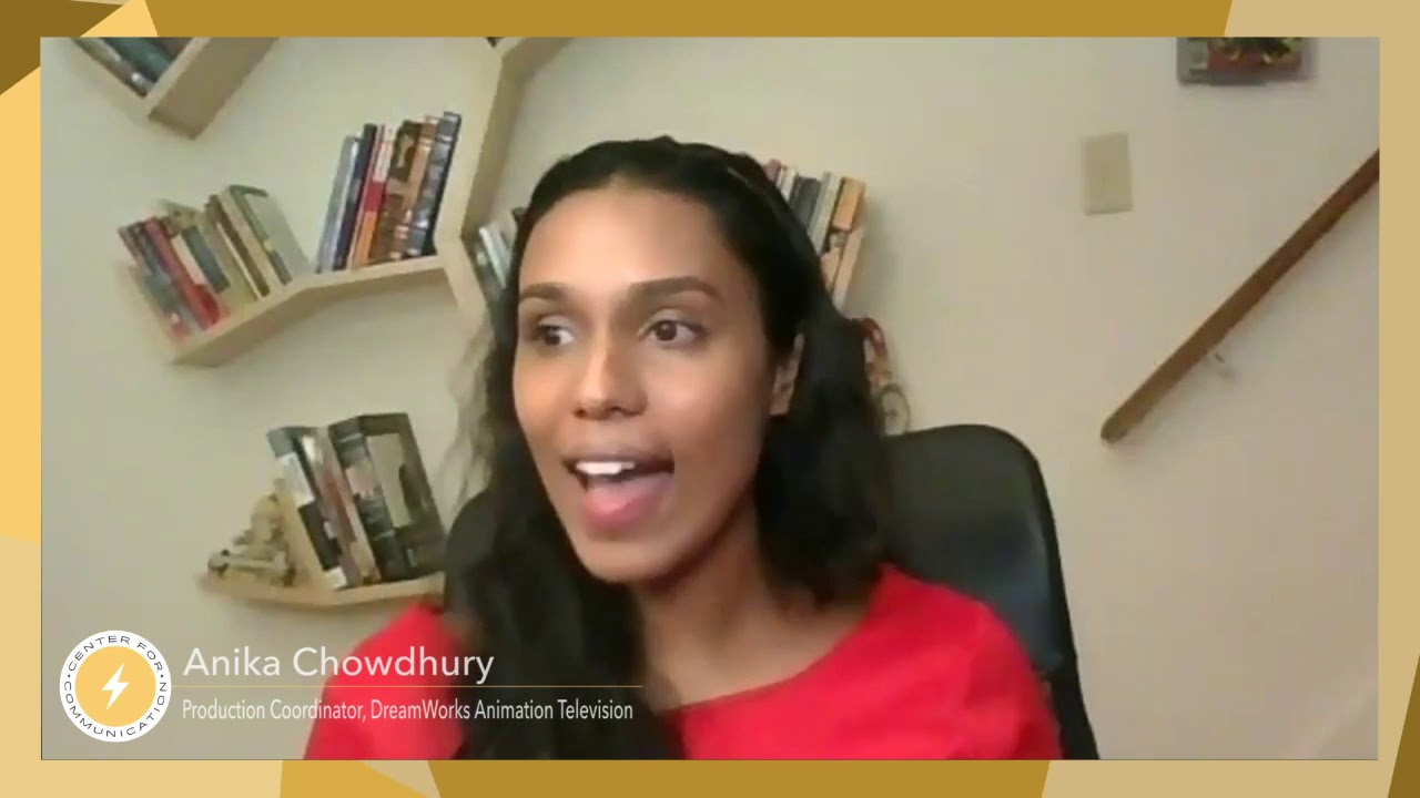 Anika Chowdhury of DreamWorks and the Center for Communication