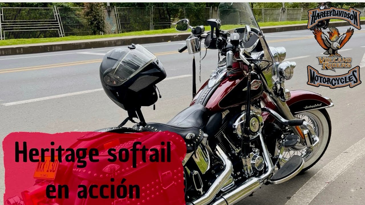 Rodada H-D Heritage Softail a Chachagüi Nariño