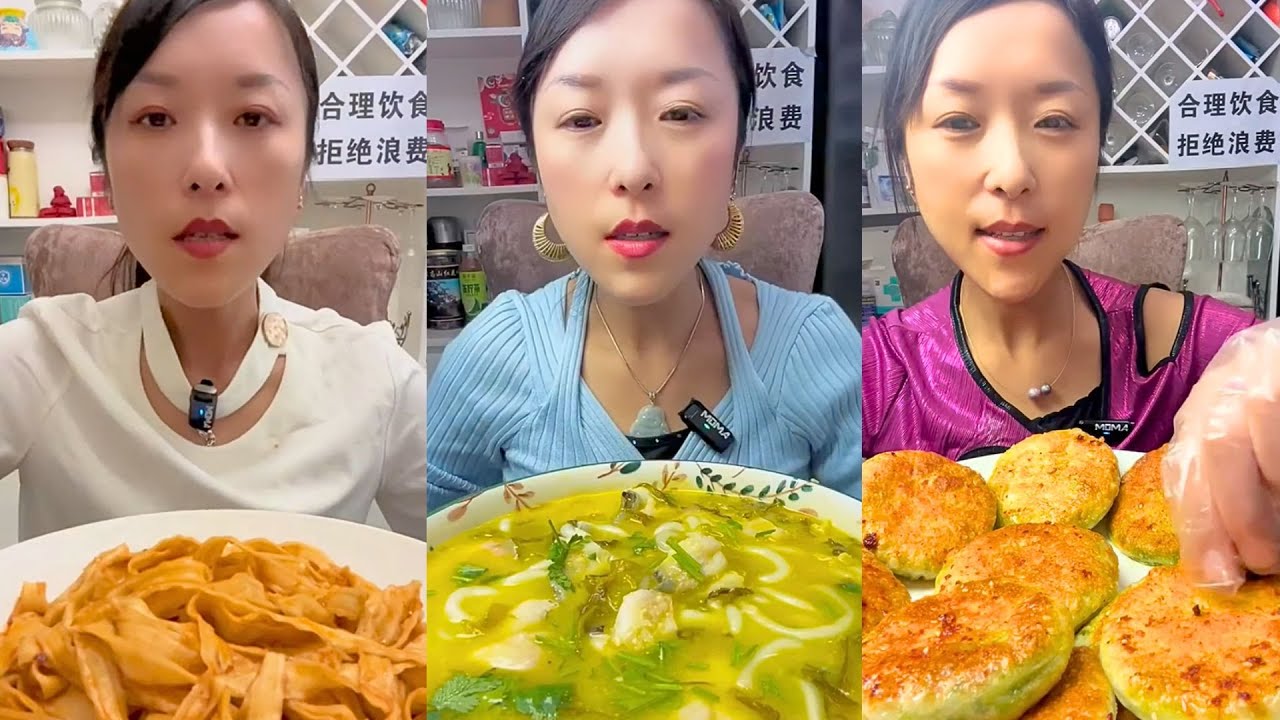 Delicious Chinese Food Mukbang– Real Eating Sounds #55