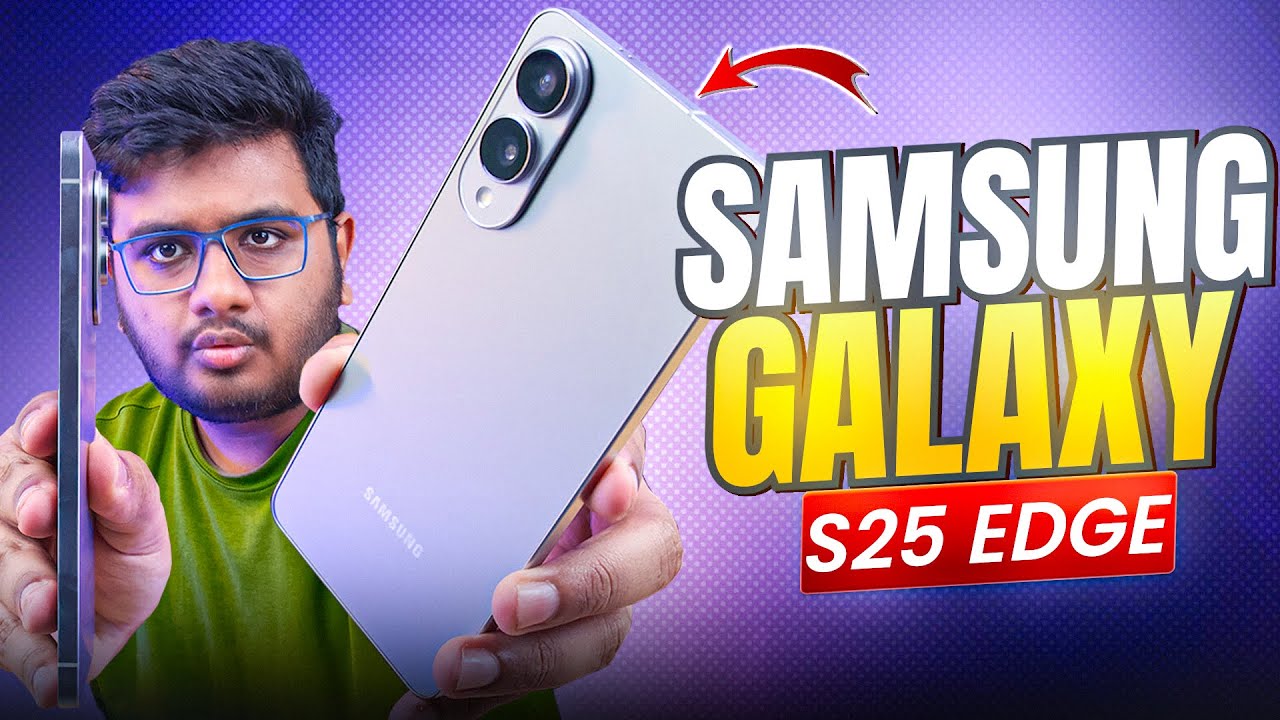 Samsung S25 Edge Unboxing | Kitna Patla Hai !! 