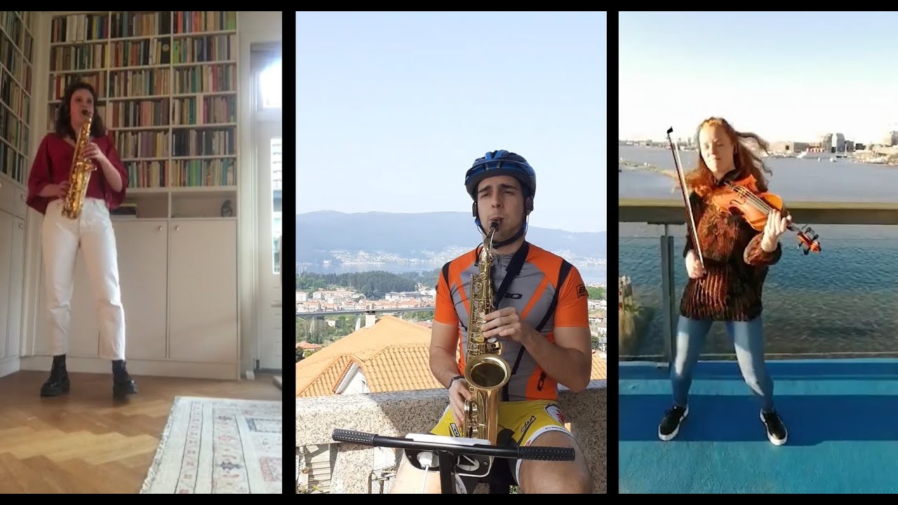 Een muzikale groet vanuit diverse thuiswerkplekken in Nederland en daarbuiten