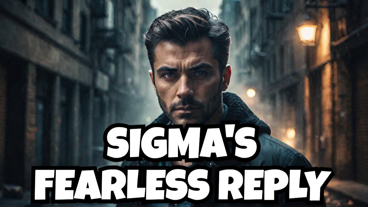 The Fearless Approach of Sigma Males When Confronting DISRESPECT