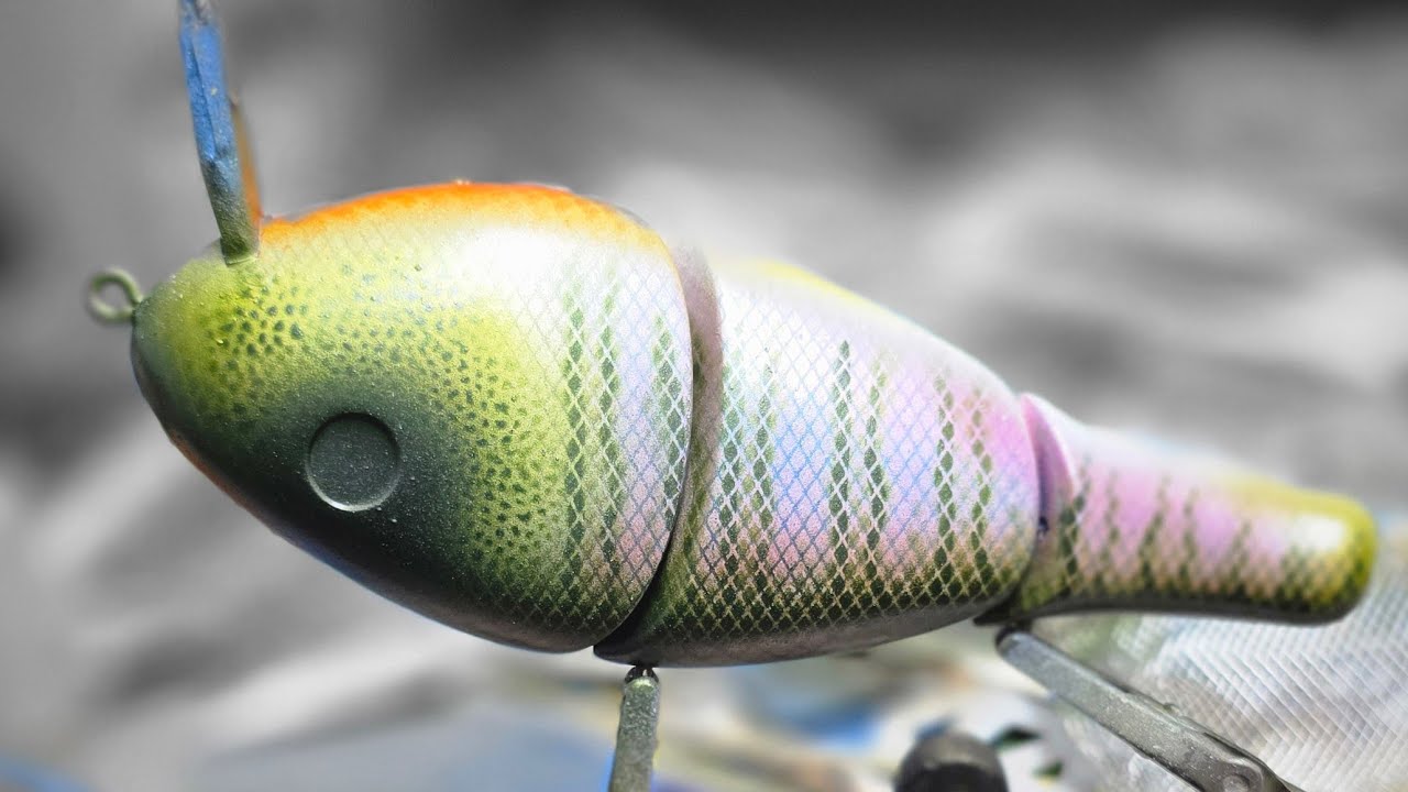 ⚠️ loud content ⚠️ finalizing the gcc cranky step child swimbait in a bluegill pattern
