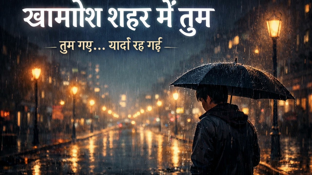 🎧 Khamosh Shehar Mein Tum | Sad Lofi Song | Tum Yaad Aate Ho 💔Agar thoda sa aur simple chahiye