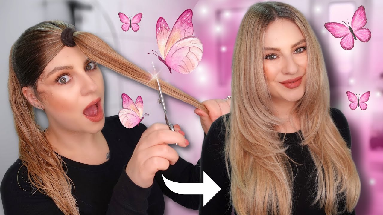 Trying Butterfly Haircut: How To Cut Your Hair Step-By-Step