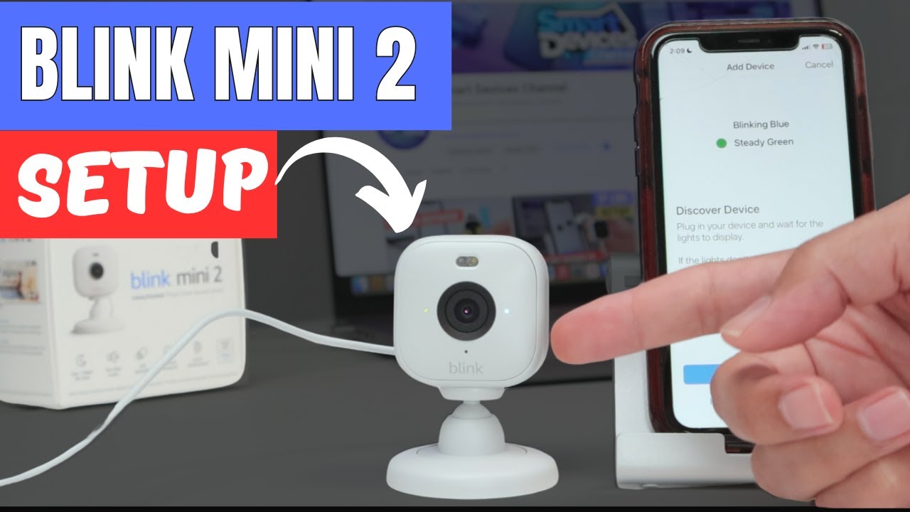 Настройка камеры Blink Mini 2. Простой пошаговый процесс с демонстрацией!
