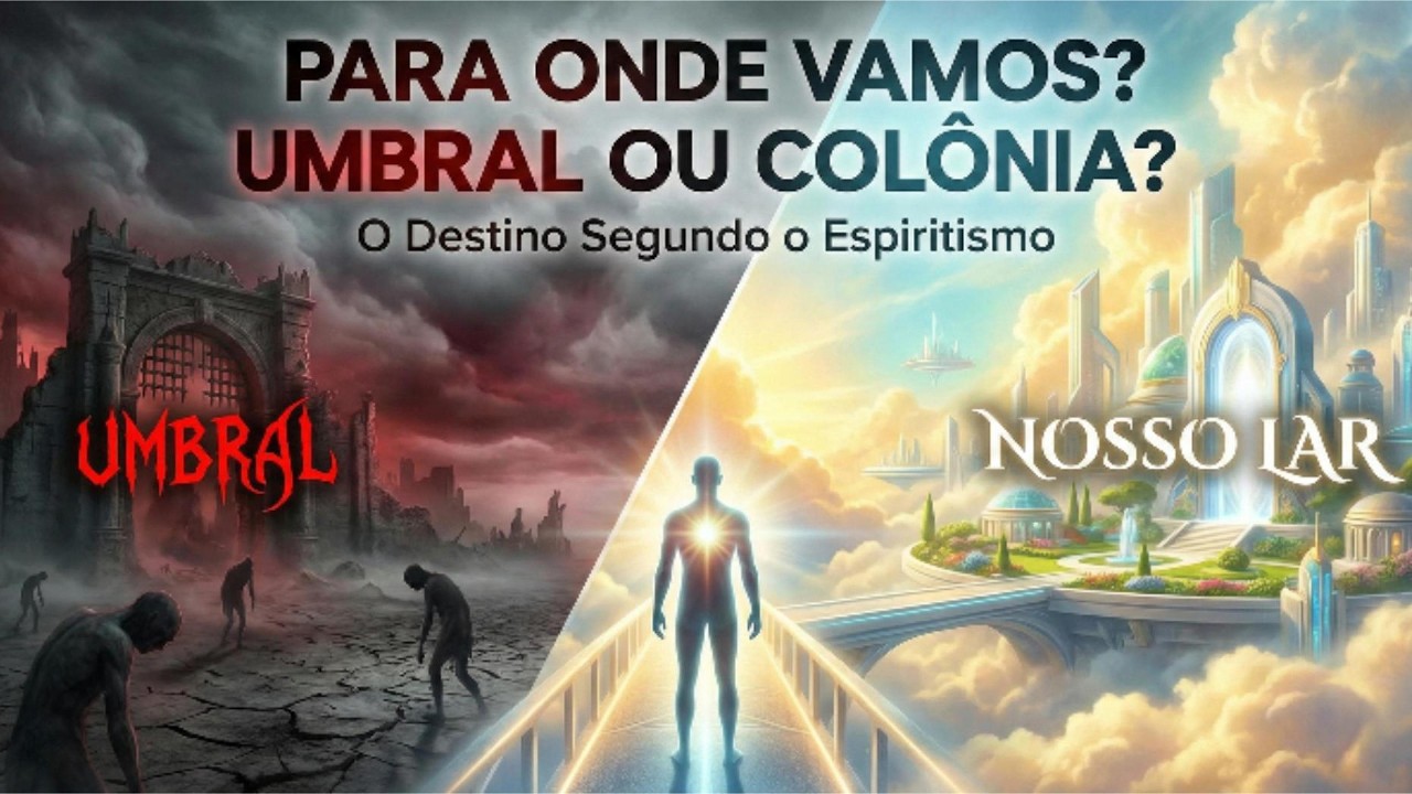 UMBRAL ou NOSSO LAR: O Que Acontece nos Primeiros Minutos Após o Óbito? | ESPIRITISMO 