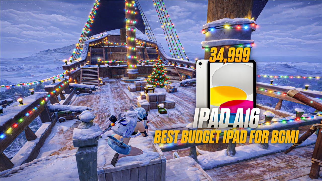 iPad 11 A16 BGMI Graphics Test (SMOOTH+ EXTREME) 🔥 | PUBG Mobile Gaming 2026 | With Best Sensitivity