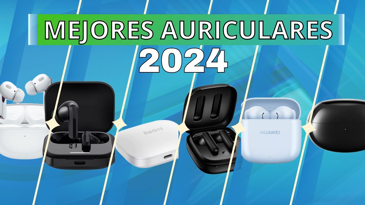 LOS MEJORES AURICULARES INALAMBRICOS BARATOS PARA ESTE 2024/🔥 TOP 6 MEJORES AUDIFONOS BLUETOOTH