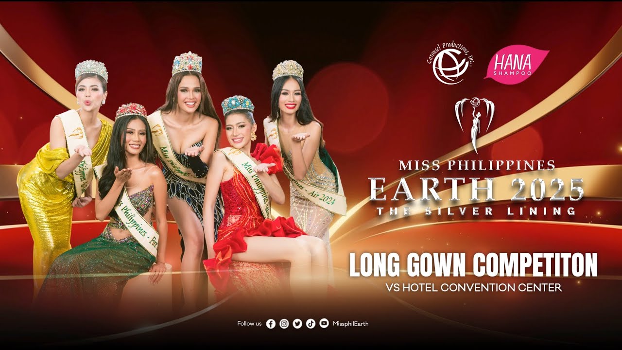 LONG GOWN COMPETITION | MISS PHILIPPINES EARTH 2025 THE SILVER LINING