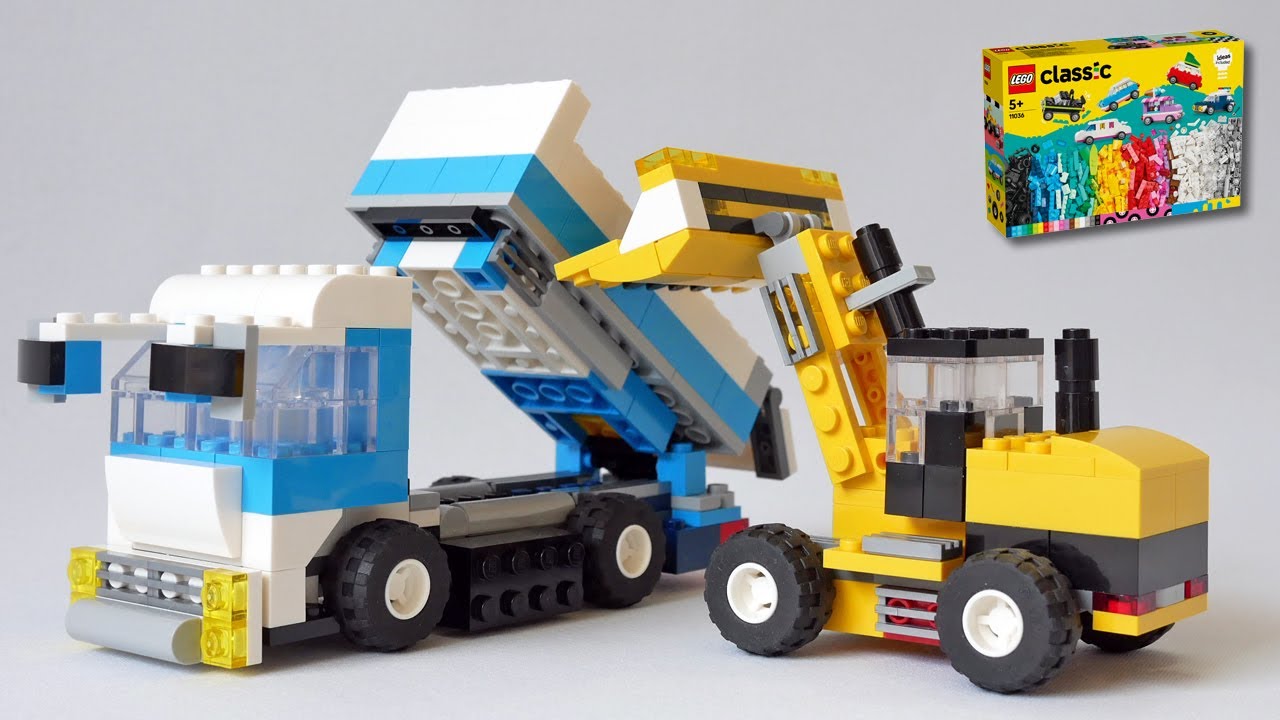 Jak zbudować ładowarkę kołową i wywrotkę z zestawu LEGO Classic 11036 &ndash; Alternate!