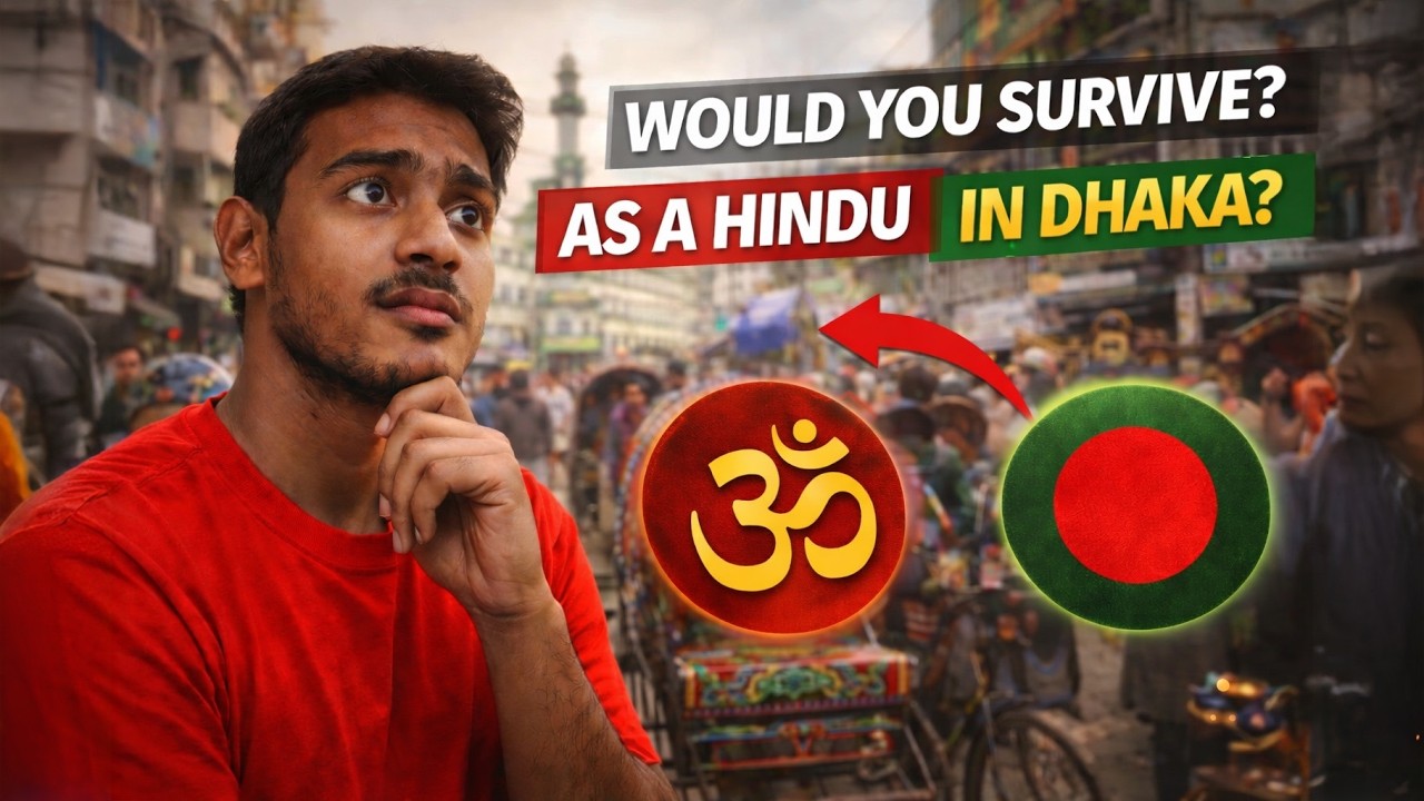 I Spent a Day as a Hindu in Dhaka… 😳🇧🇩 | My Experience | Roshan Wander