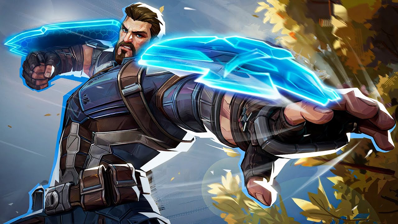 Marvel Rivals - Captain America : Avenger Infinity War ( Skin Animation )