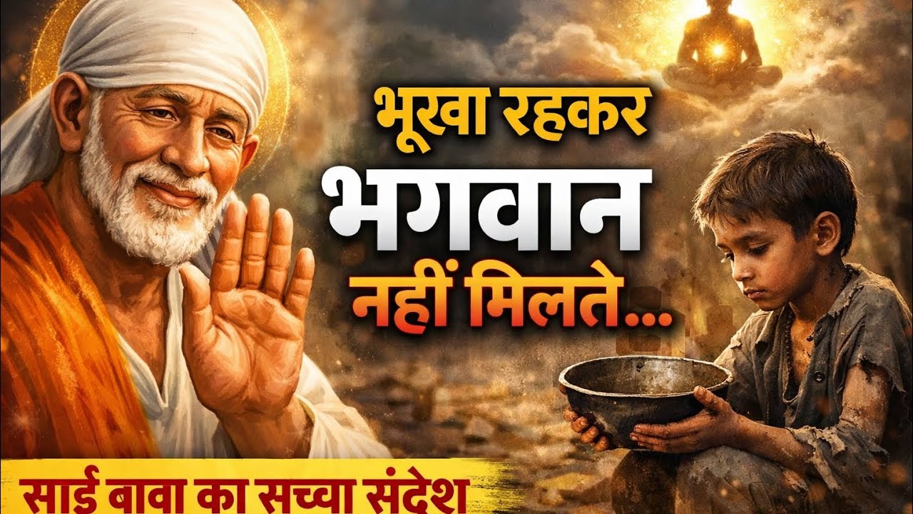 साईं बाबा ने क्यों कहा – उपवास से भगवान नहीं मिलते? | Sai Baba True Message | Sai Baba Upvas Rahasya