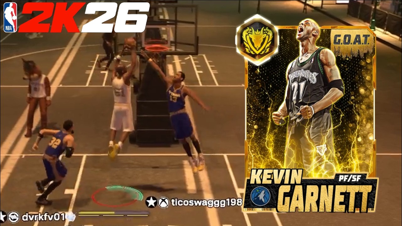ЛЕГЕНДАРНЫЙ Кевин Гарнетт | ЛУЧШИЙ ЛЕГКИЙ ФОРВАРД В ИГРЕ?! | NBA 2K26 MyTeam Triple Threat Park