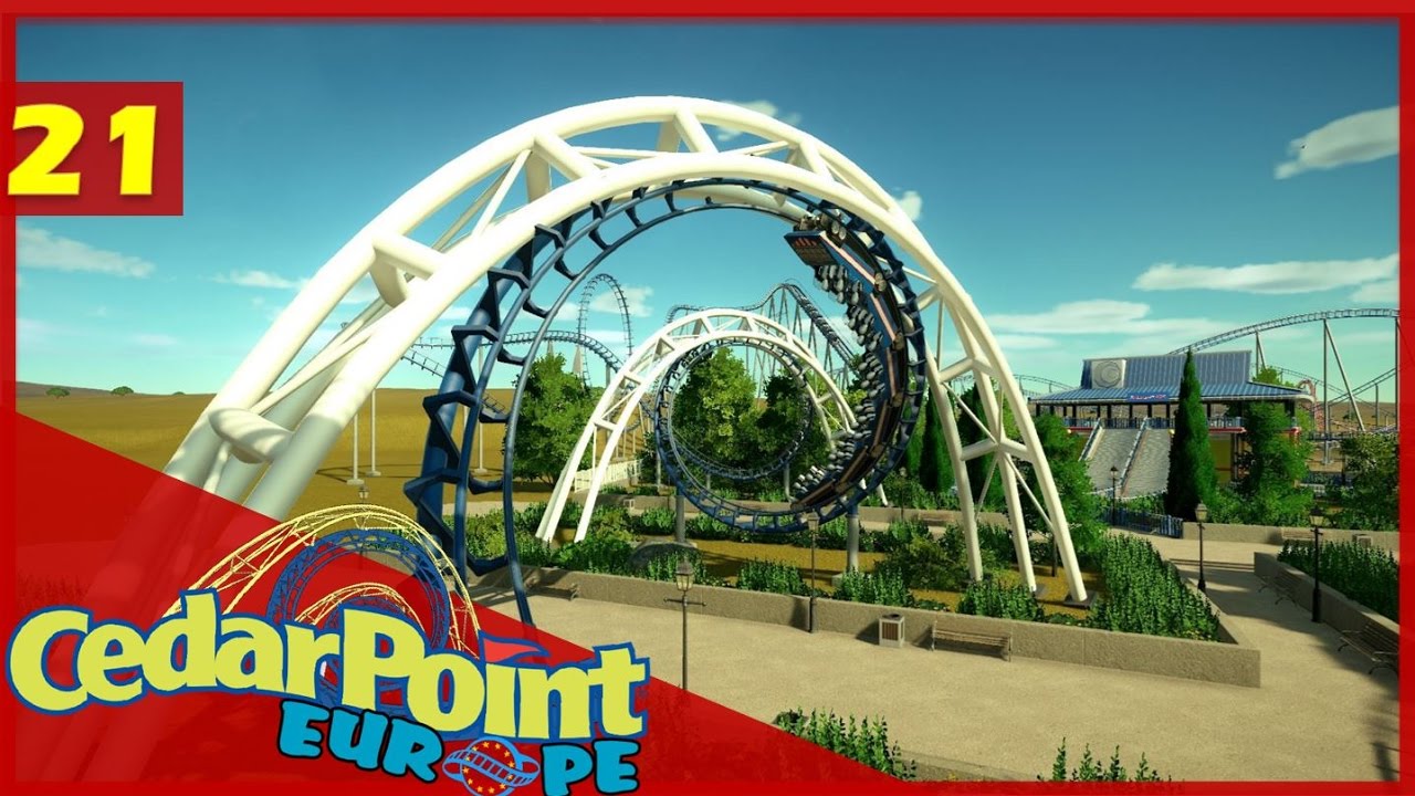 Cedar Point Europe part 21 - Corkscrew 1976 -planet coaster