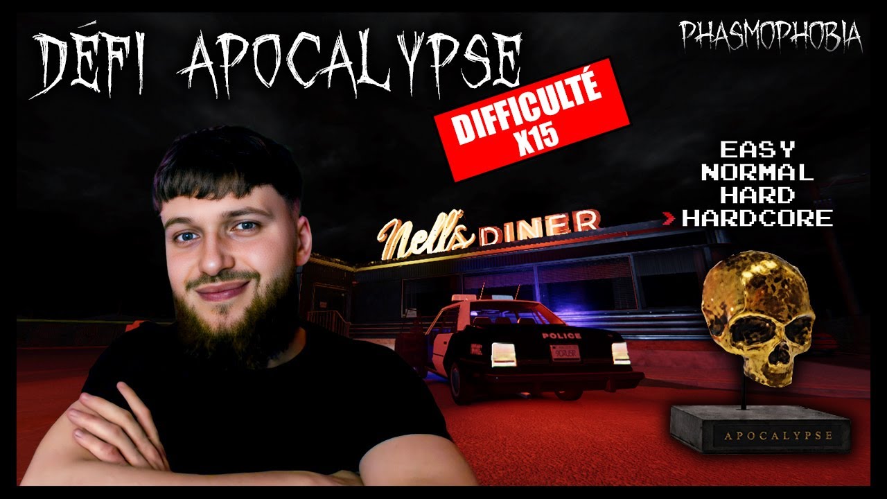 [FR] ALL MAP APOCALYPSE X15 (NELL'S DINER) ! PHASMOPHOBIA