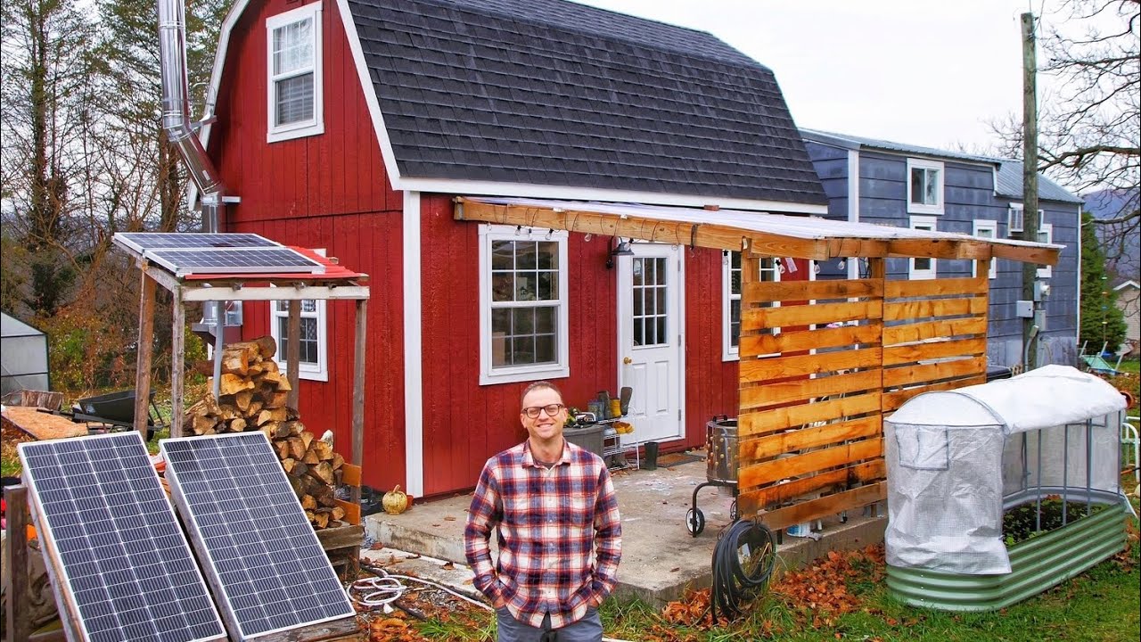 Я построил крошечный дом, который сам себя обеспечивает электроэнергией