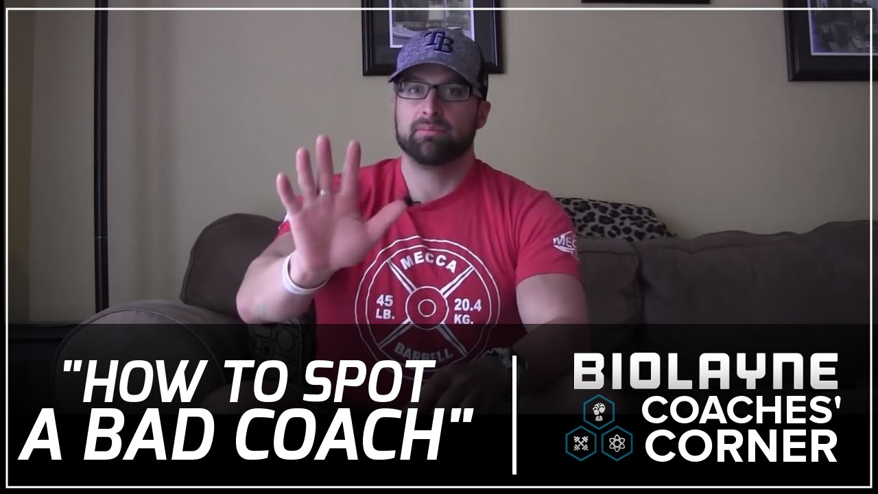 Coaches Corner   How to Spot a Terrible Coach