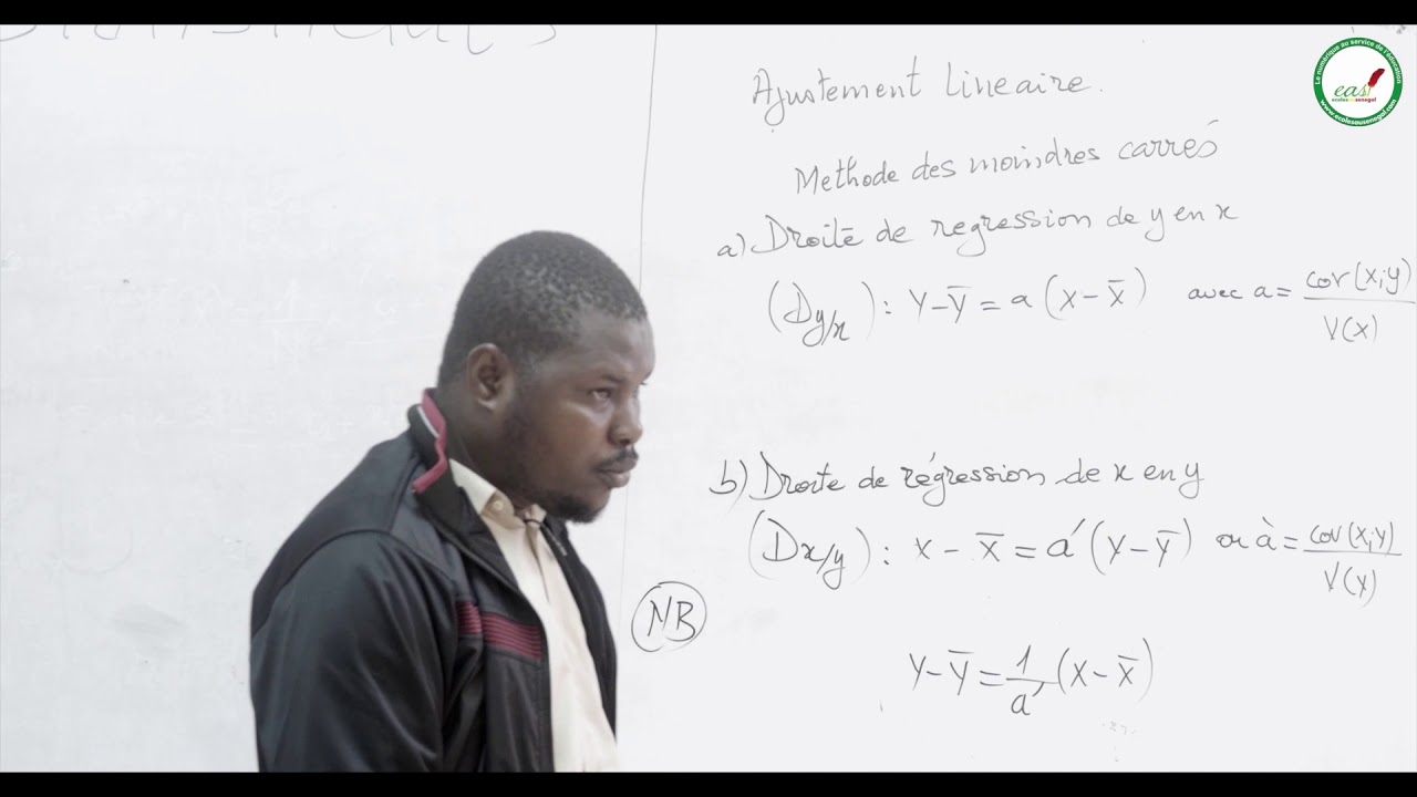 Cours - Terminale - Mathématiques : Statistiques / Série statistique à deux variables