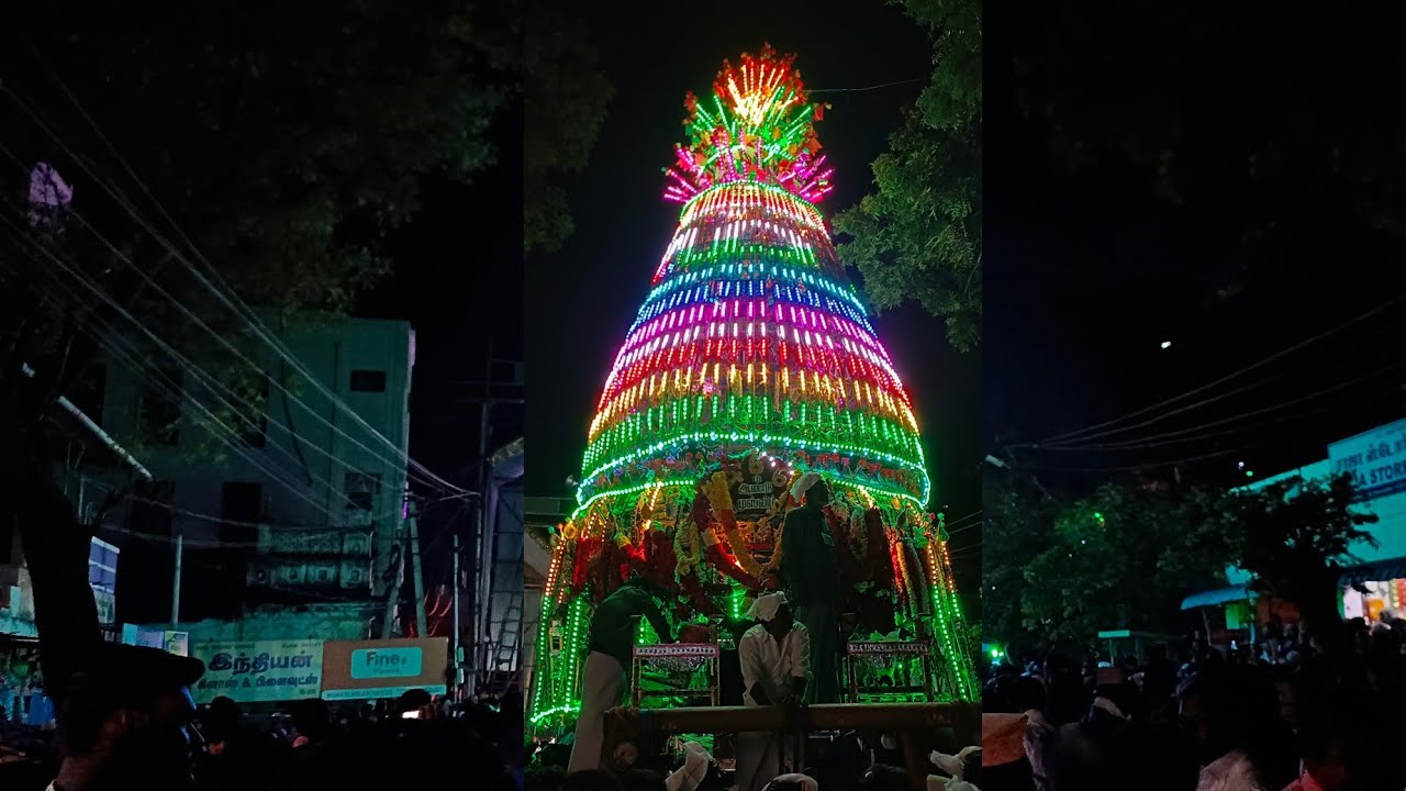 நாகூர் தர்கா சந்தன கூடு ஊர்வலம் புறப்பட்டது| NAGORE DARGAH URS LIVE