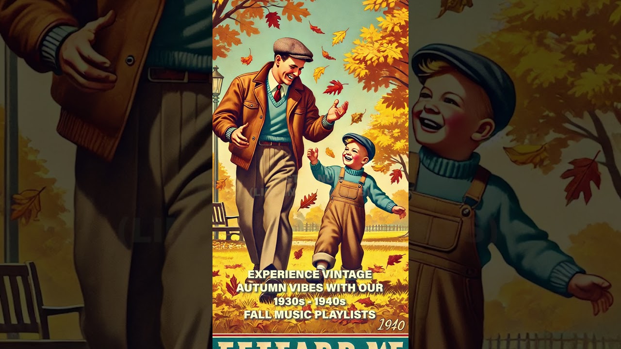 1940s Vintage Autumn Music Playlist | Fall Ambience