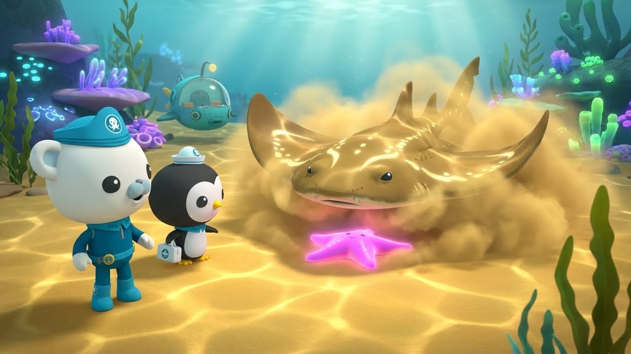 Octonauts: The Angel Shark’s Sand Trap! 🦈 Neon Sea Star Deep Sea Rescue! | Octonauts Full Episode