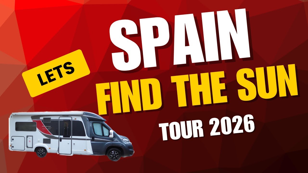 Motorhome touring Spain Winter 2026 