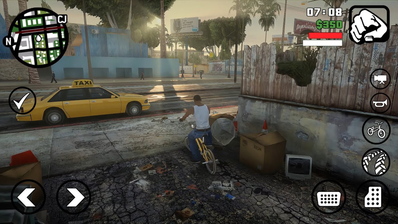 GTA San Andreas Remastered Graphics V18 Review Android