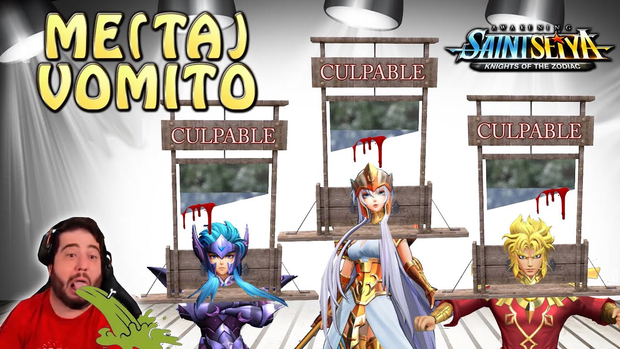 EL META ESTA ESPANTOSO 😩 ME UNO A LA COCHINADA A LA FUERZA!! Saint Seiya Awakening KOTZ
