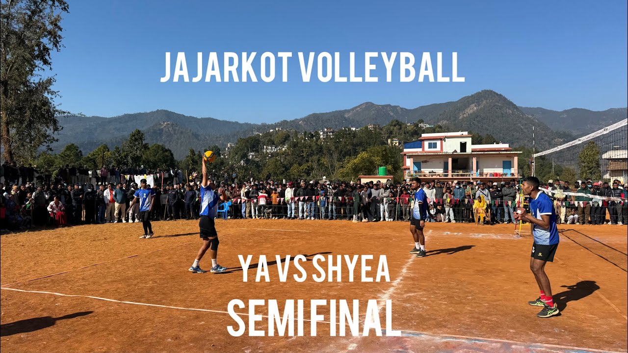 Jajarkot volleyball semi final 