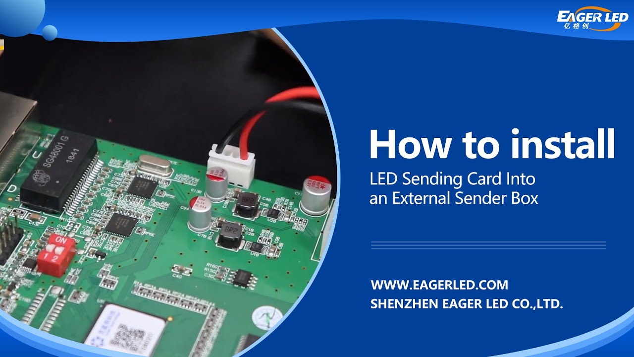 LED Screen Player Box 丨 How to Install the Receiving Card in the LED Display Controller Player Box?