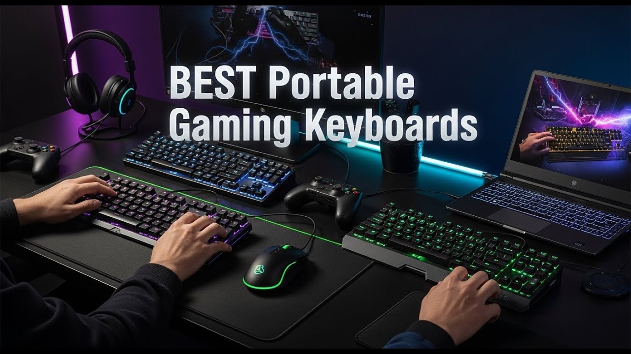 TOP 5 Best Portable Gaming Keyboards 2026 | Portable Gaming Keyboards You Can Take Anywhere