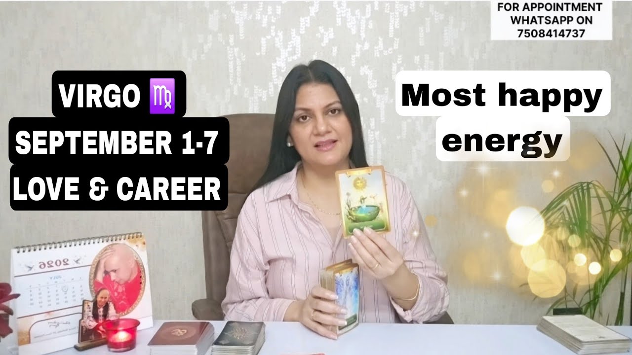 VIRGO ♍️ कन्या राशि MOST HAPPY ENERGY 🌄 SEPTEMBER 1-7 LOVE & CAREER WEEKLY HOROSCOPE ❤️ 🦋 