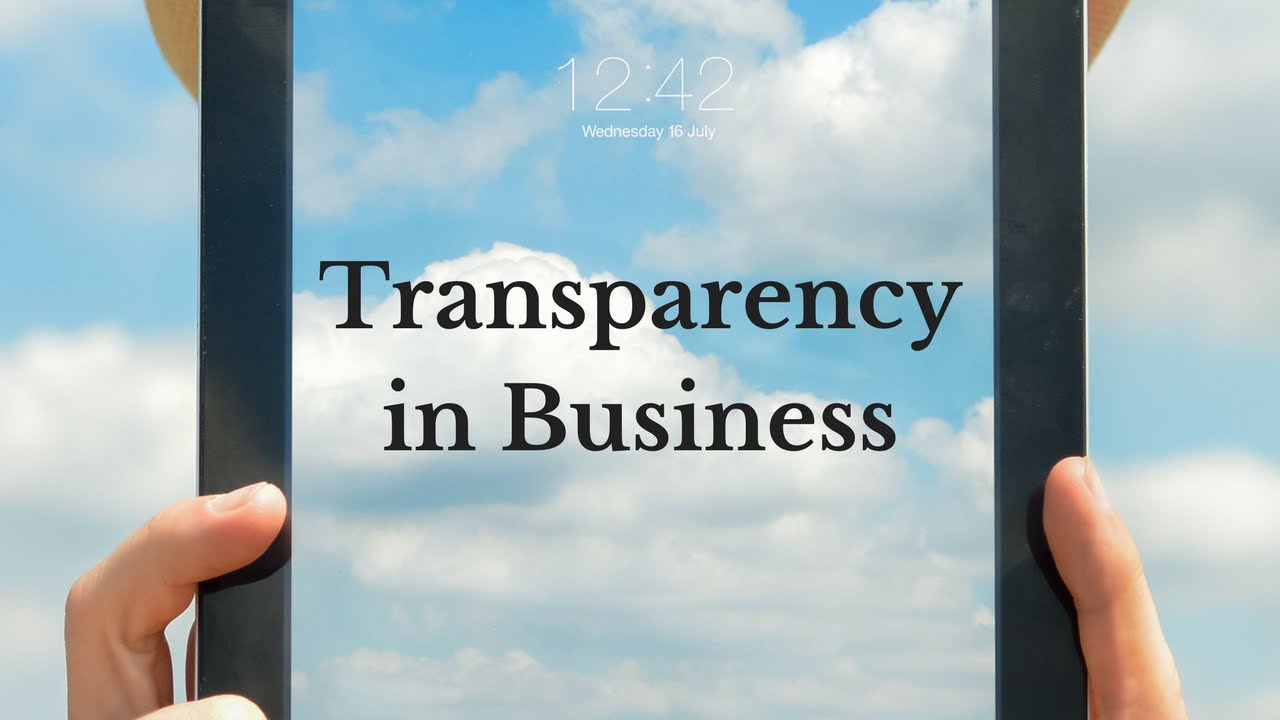Transparency in Business
