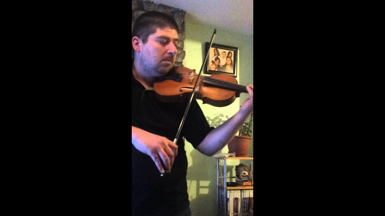 No mans jig on violin