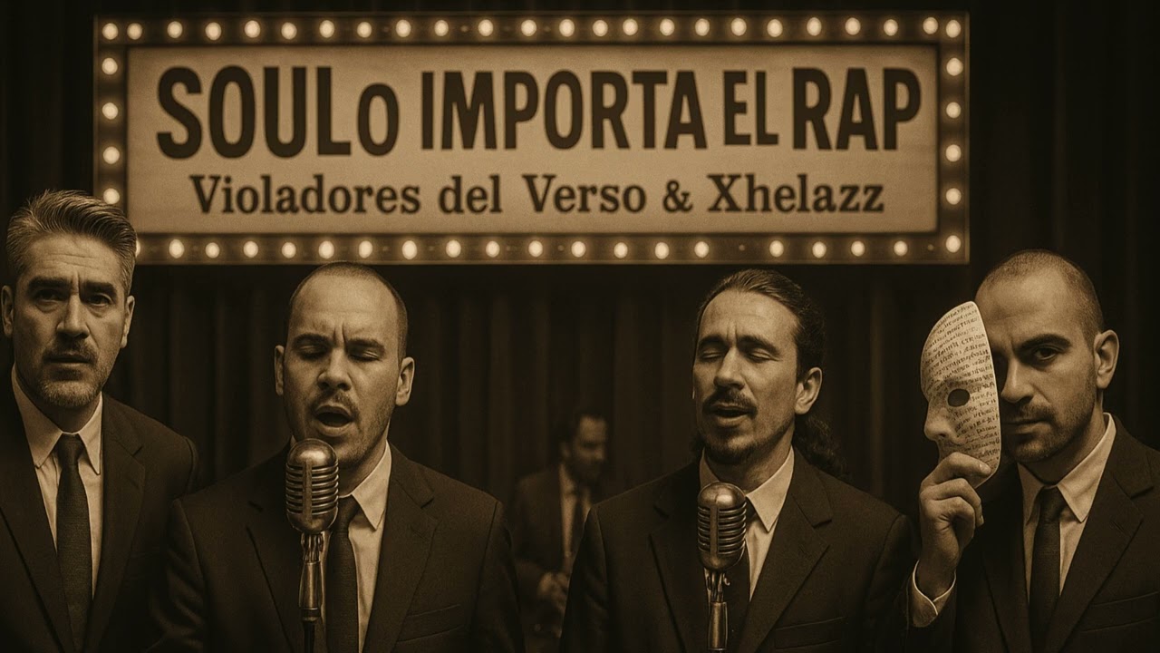 VIOLADORES DEL VERSO & XHELAZZ - Solo Importa el rap. (versión Cover AI de Motown Soul de 1950)