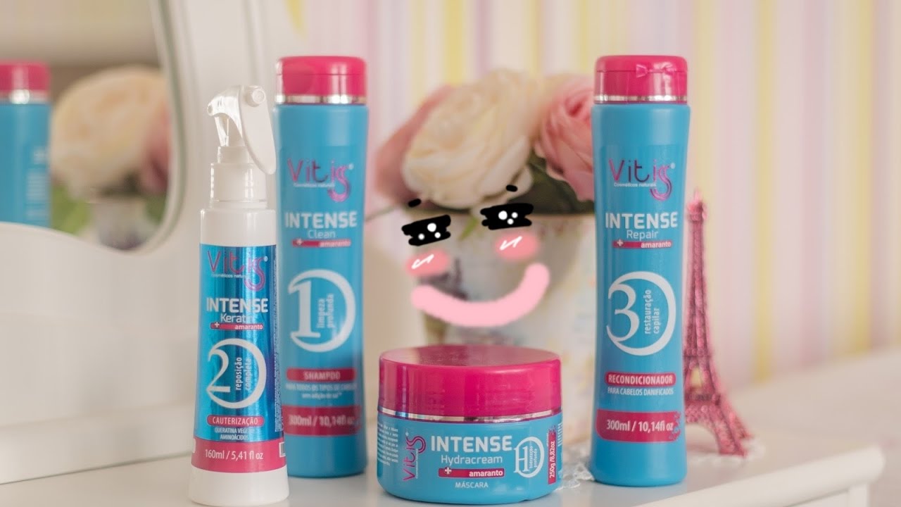 Adeus porosidade e quebra capilar - Linha INTENSE da Vitiss Cosmeticos