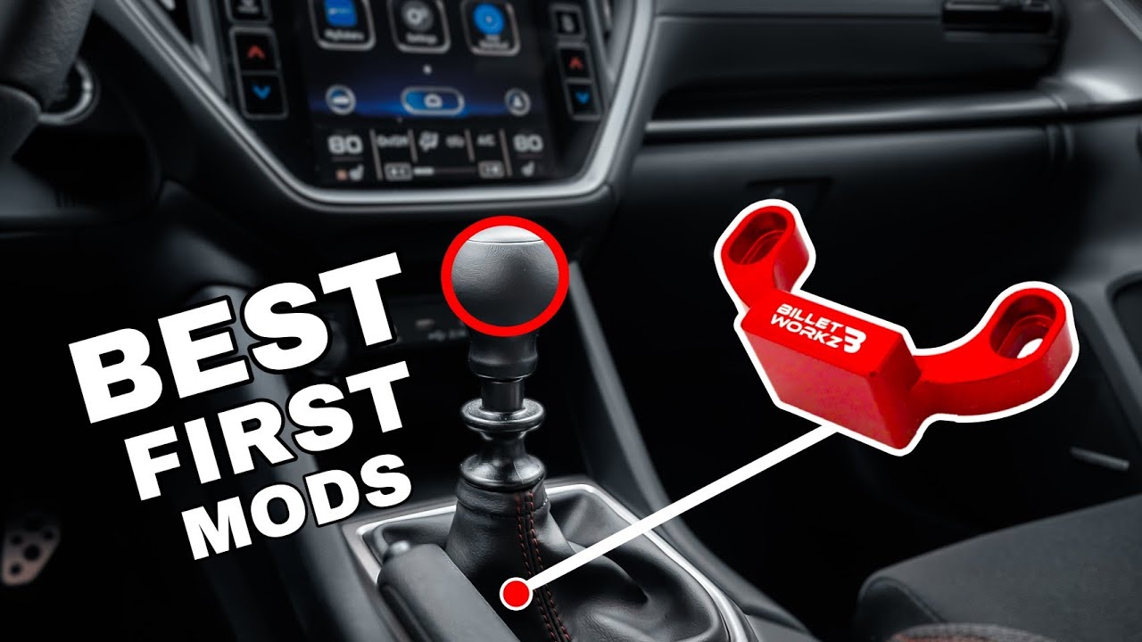22+ WRX BilletWorkz Shifter Stop & Shift Knob Install