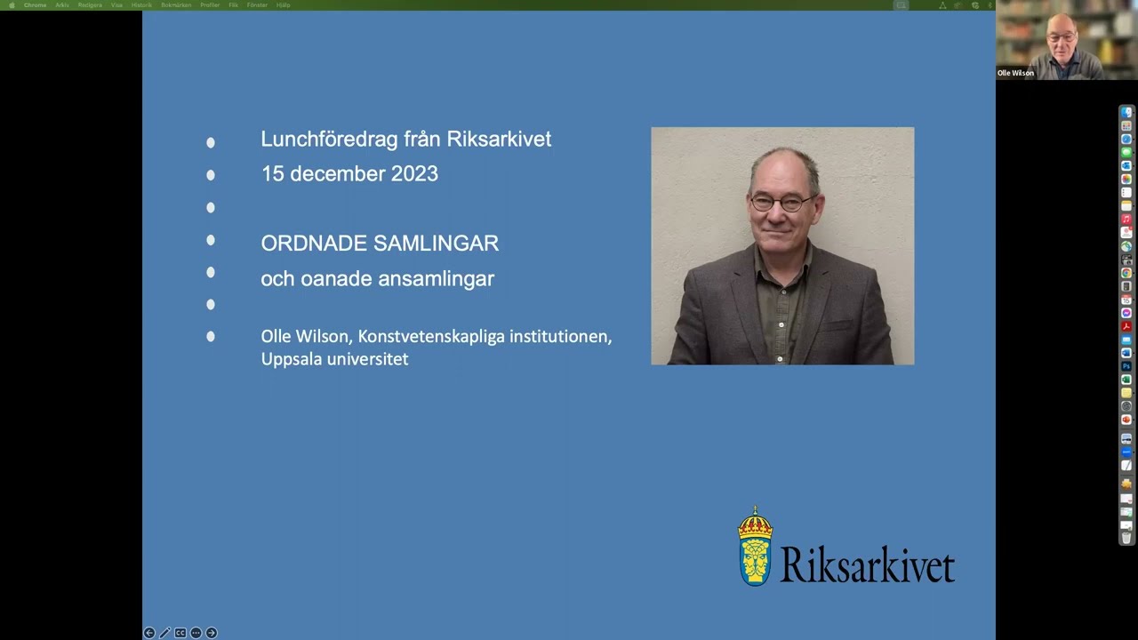 Ordnade samlingar och oväntade ansamlingar