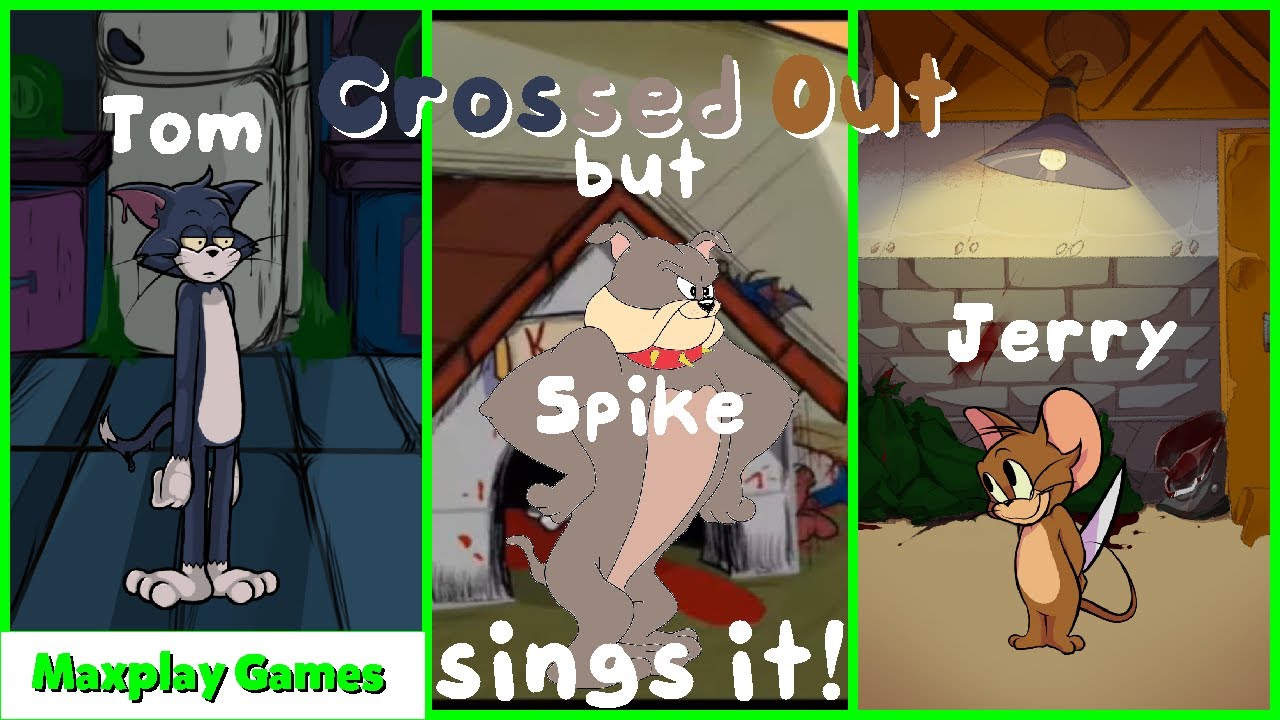 Crossed Out but T&J Cast sings it! | FNF: TBS V.1.75 (FINAL UPDATE) [New version in the Description]