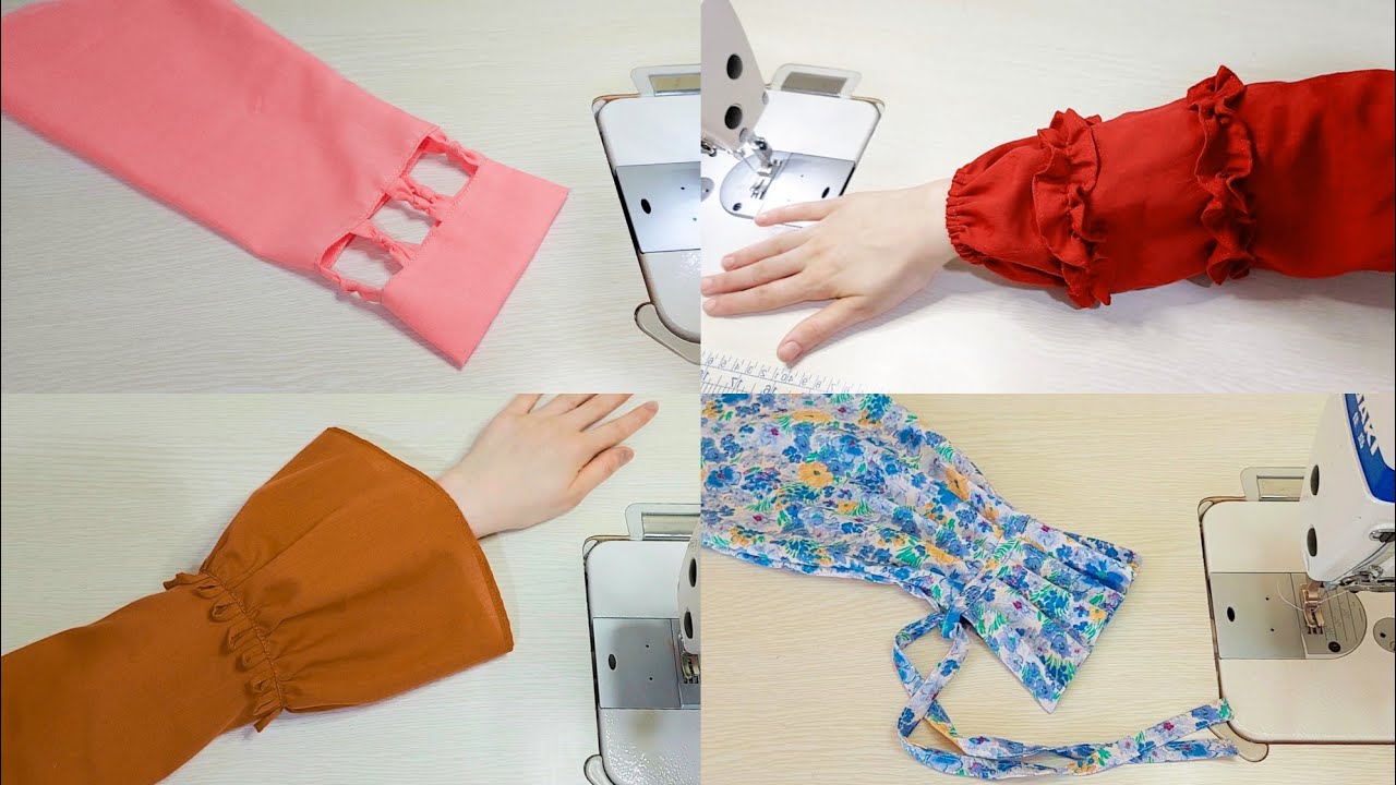 ✨️4 Elegant sleeves designs for your dresses and kurti summer //try it [[ BeSewCrafty ]]